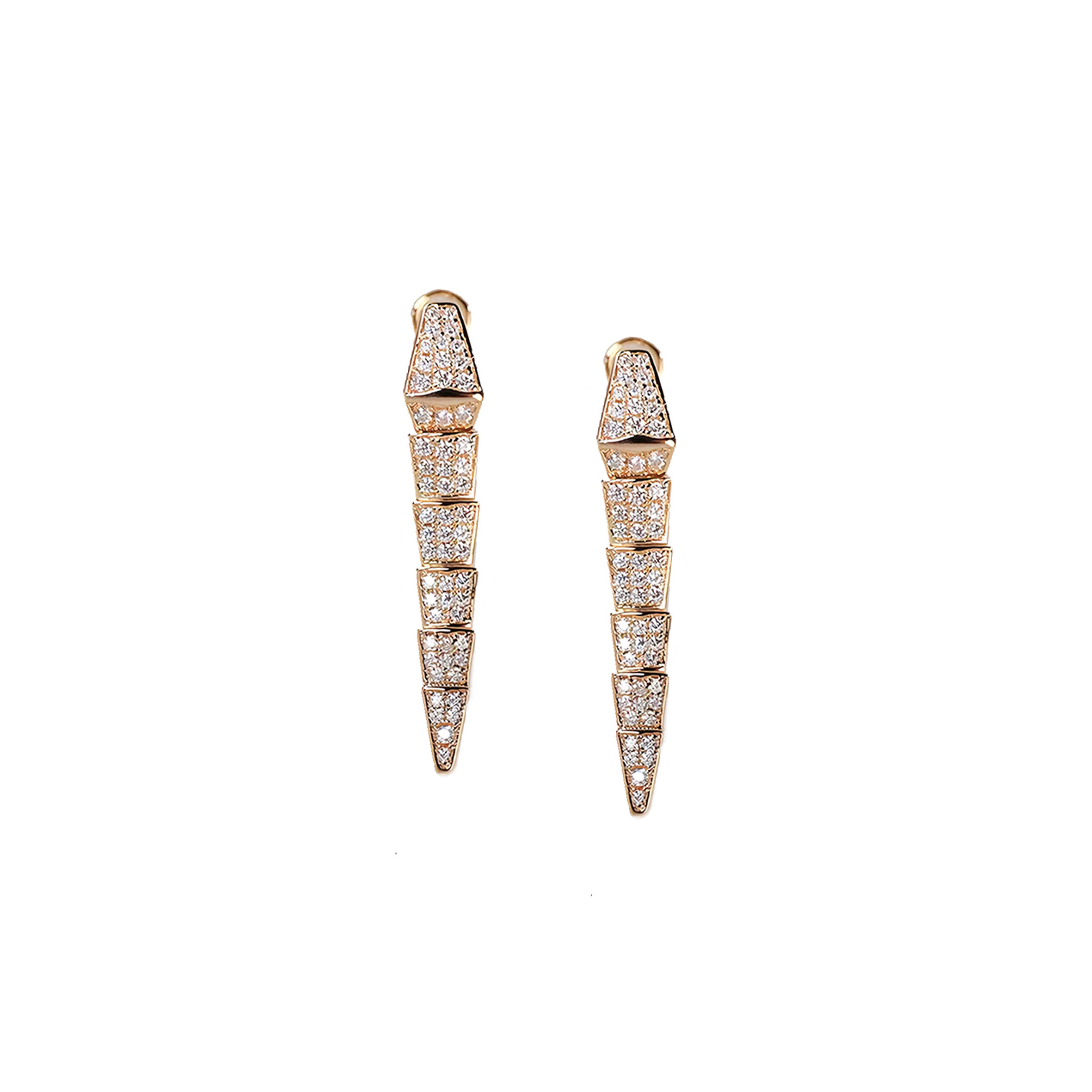 BVLGARI SERPENTI VIPER EARRINGS 